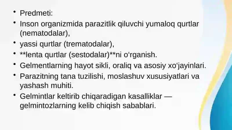 Tibbiy Gelmentologiya 4