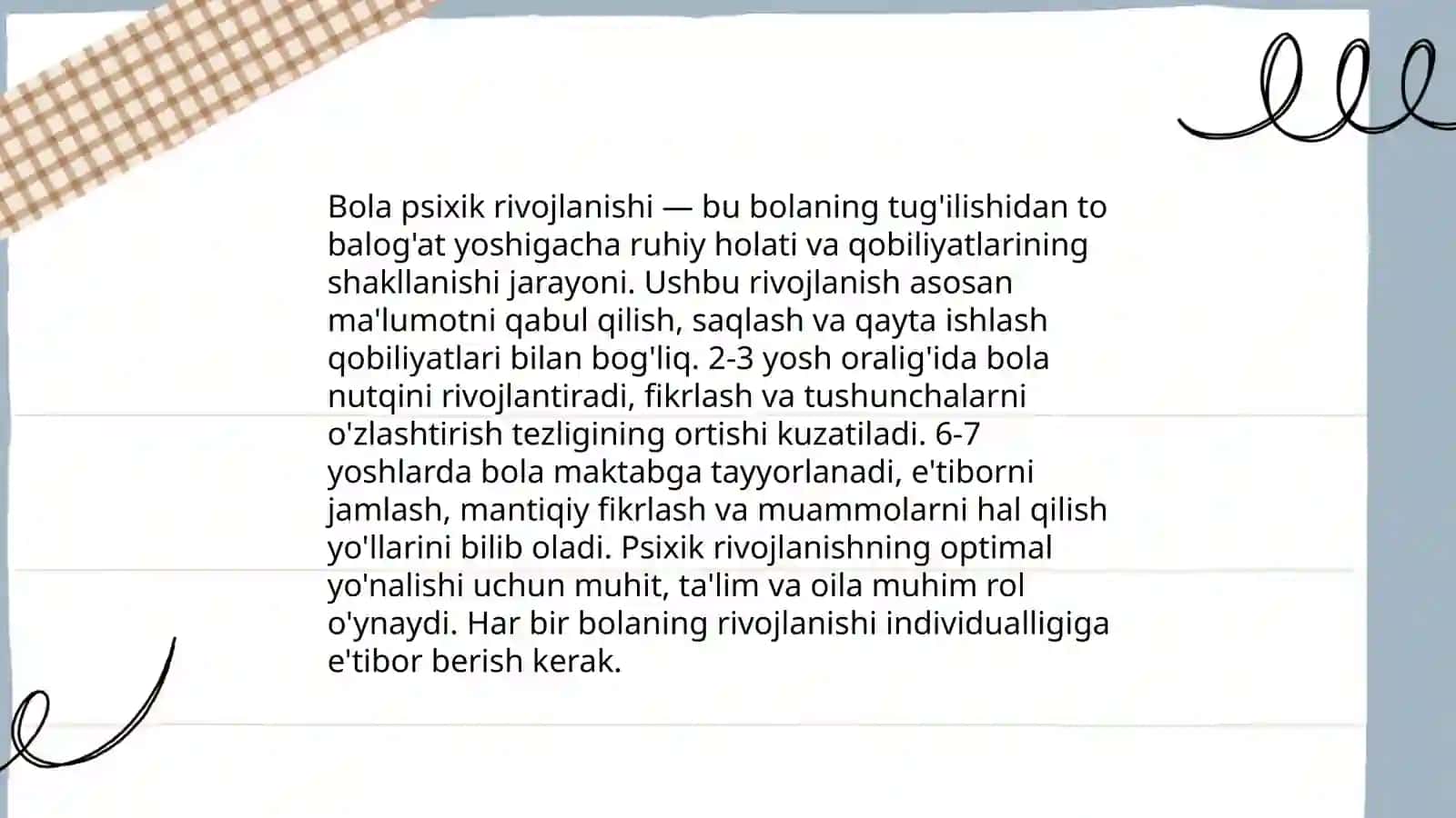 Ijtimoiylashuv muammosi sifatida bola psixik rivojlanishining ijtimoiy o‘rganish nazariyasi 4