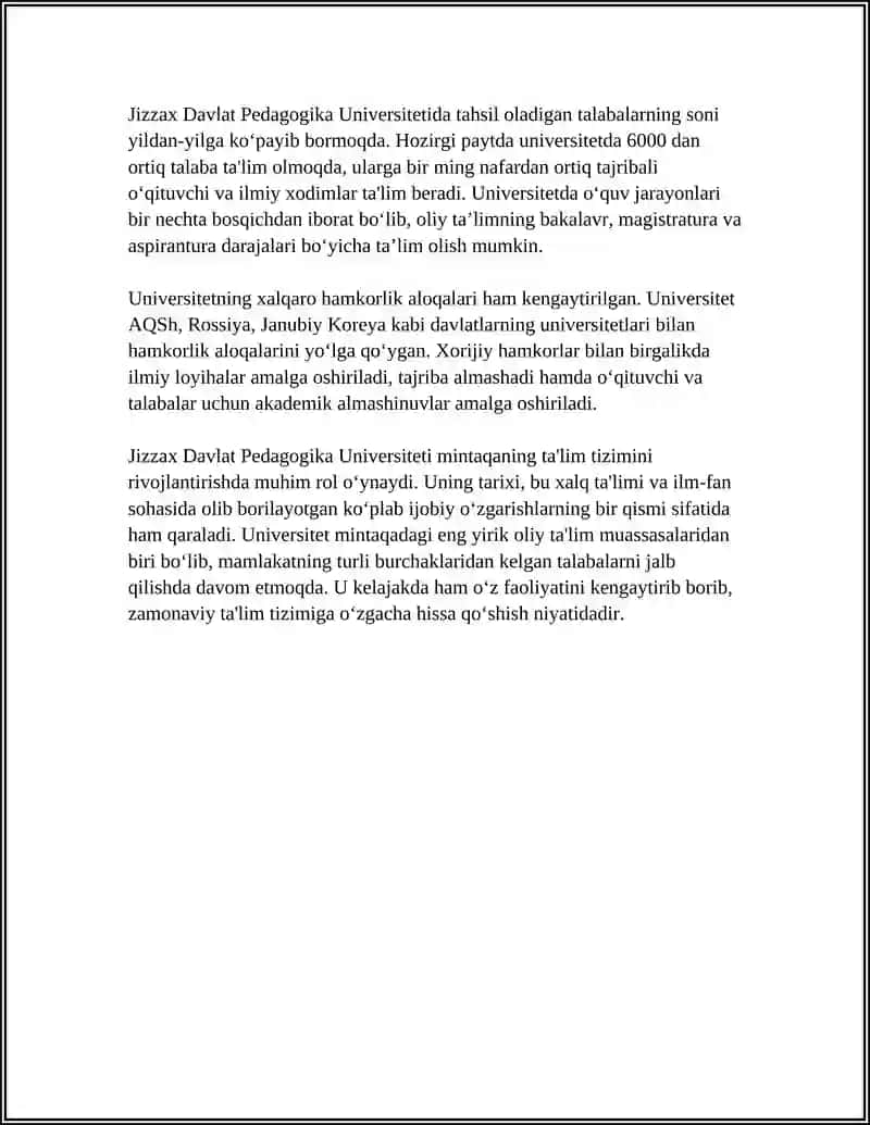 Jizzax Davlat Pedagogika Universiteti 4