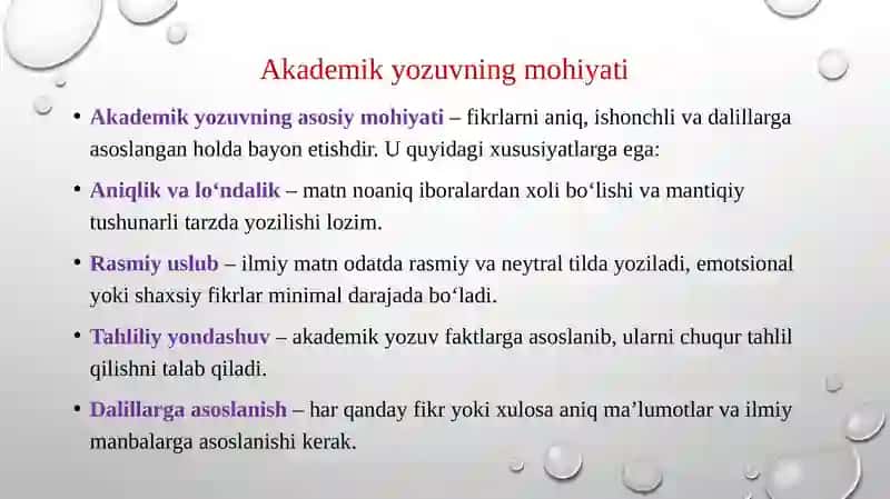 Akademik yozuv 4