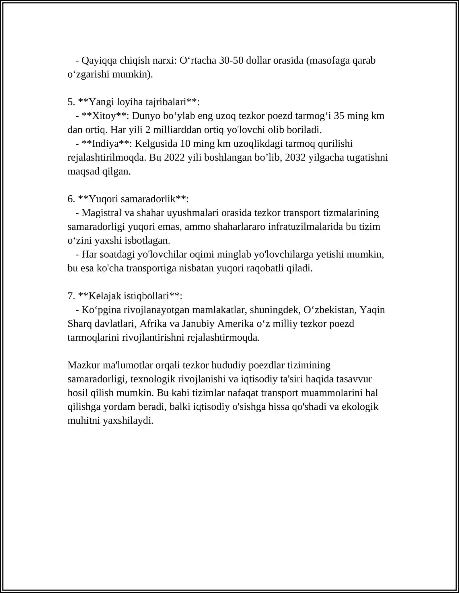 Tezkor hududiy poezdlar tizimi 4
