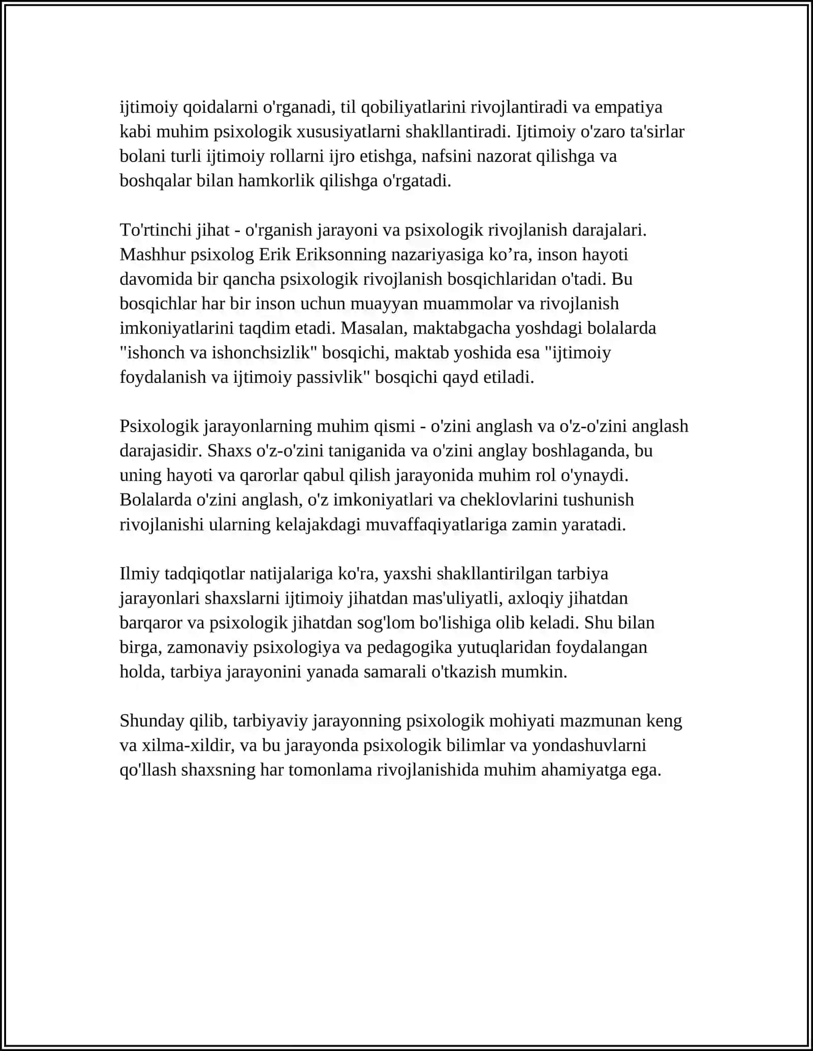 TARBIYAVIY JARAYONINING PSIXOLOGIK MOHIYATI VA MAQSAD VAZIFALARI 4