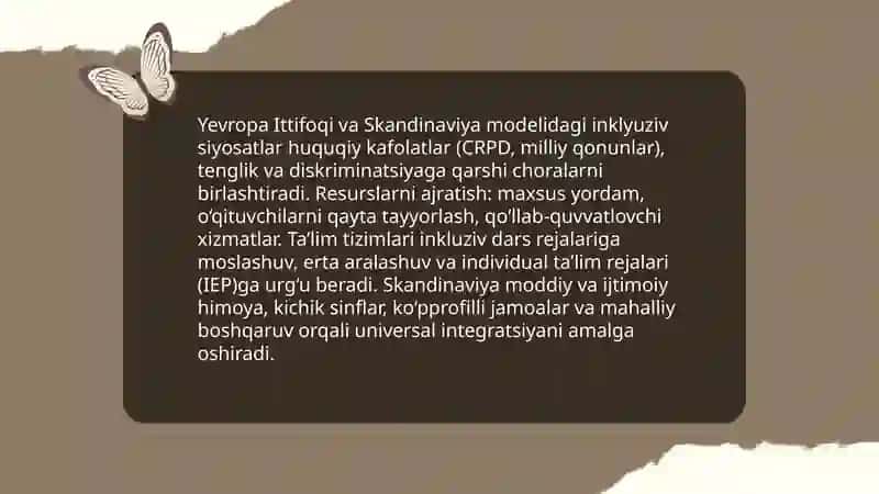 Xorijiy mamlakatlarda inklyuziv ta’lim va gospital pedagogika an’analari va xususiyatlari 4