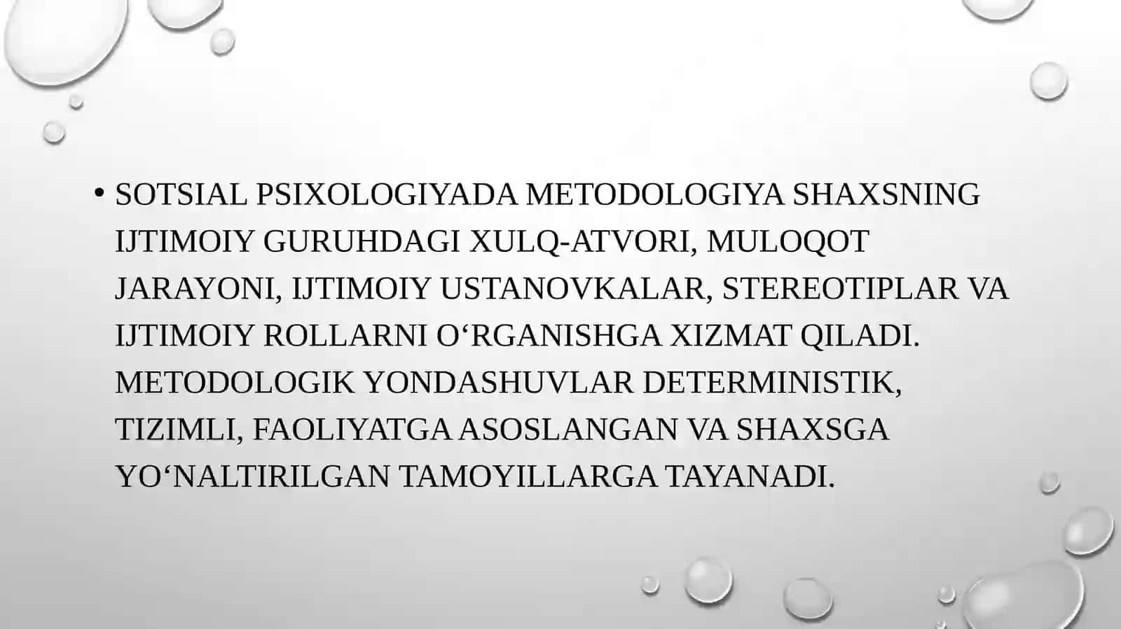 Sotsial psixologiya metodologiyasi va metodlari 4