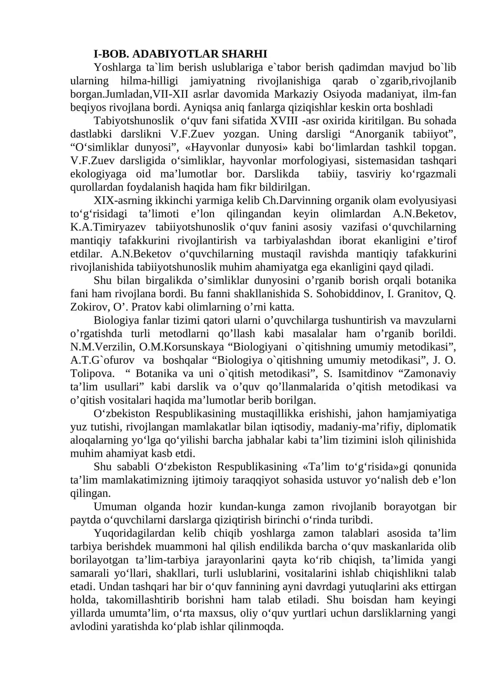 Botanika va uni o`qitish metodikasi 4