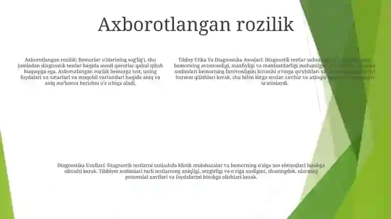 Tibbiy Etika Va Diagnostika Asoslari 4