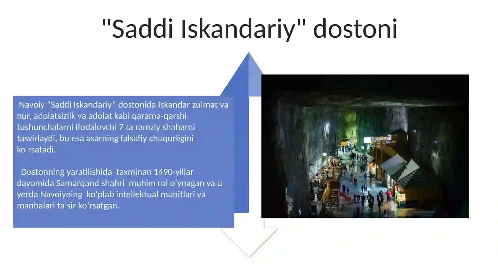Alisher Navoiy haqida slayd 4