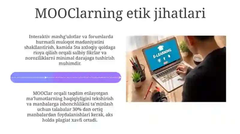 Masshtabli Onlayn Kurslarning Imkoniyatlarini O'rganish 4