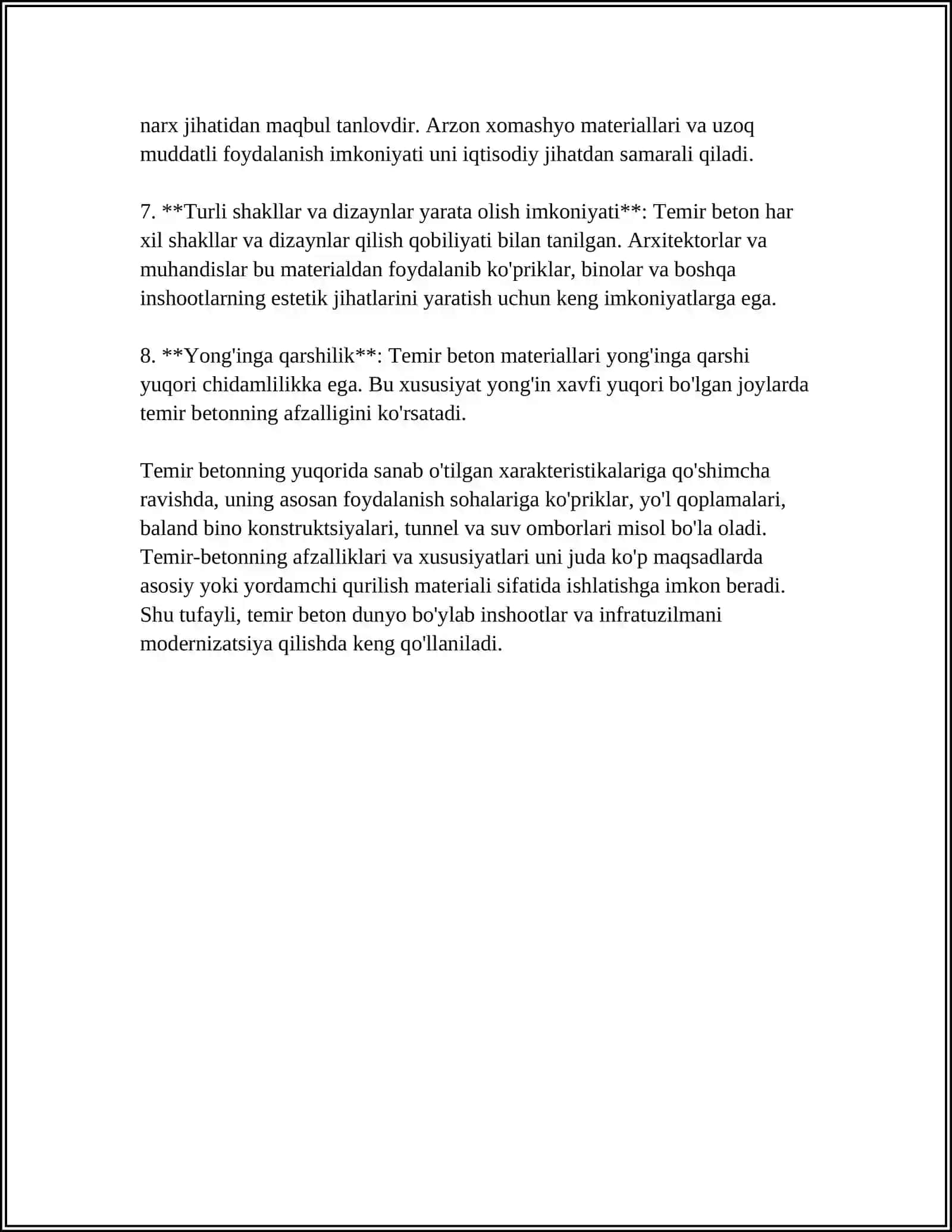 TEMIR BETON KONSTRUKSIYALAR 4