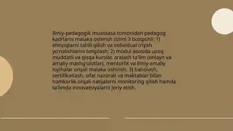Ilmiy-pedagogik muassasa 4