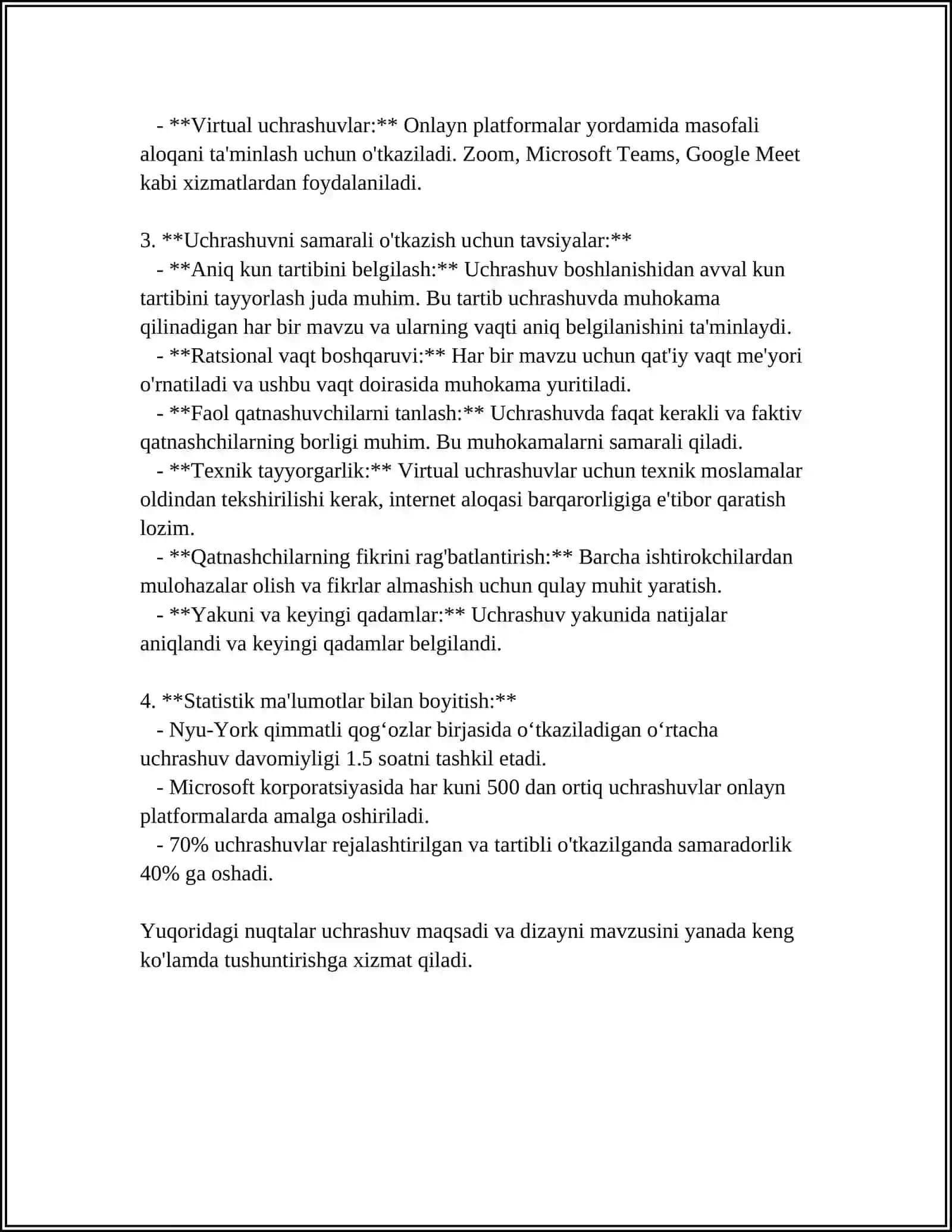 VETERANLAR BILAN UCHRASHUVLAR TASHKIL ETISH REJASI VA DASTURINI TUZISH 4