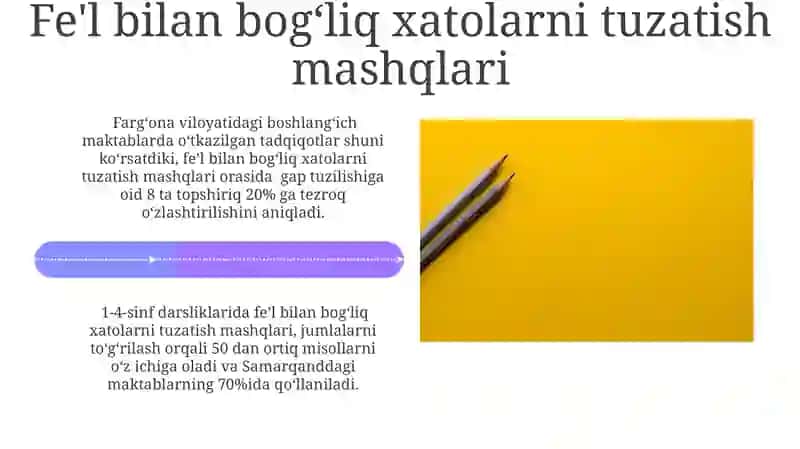 Murakkab fe'l kesimlari bilan ishlash 4
