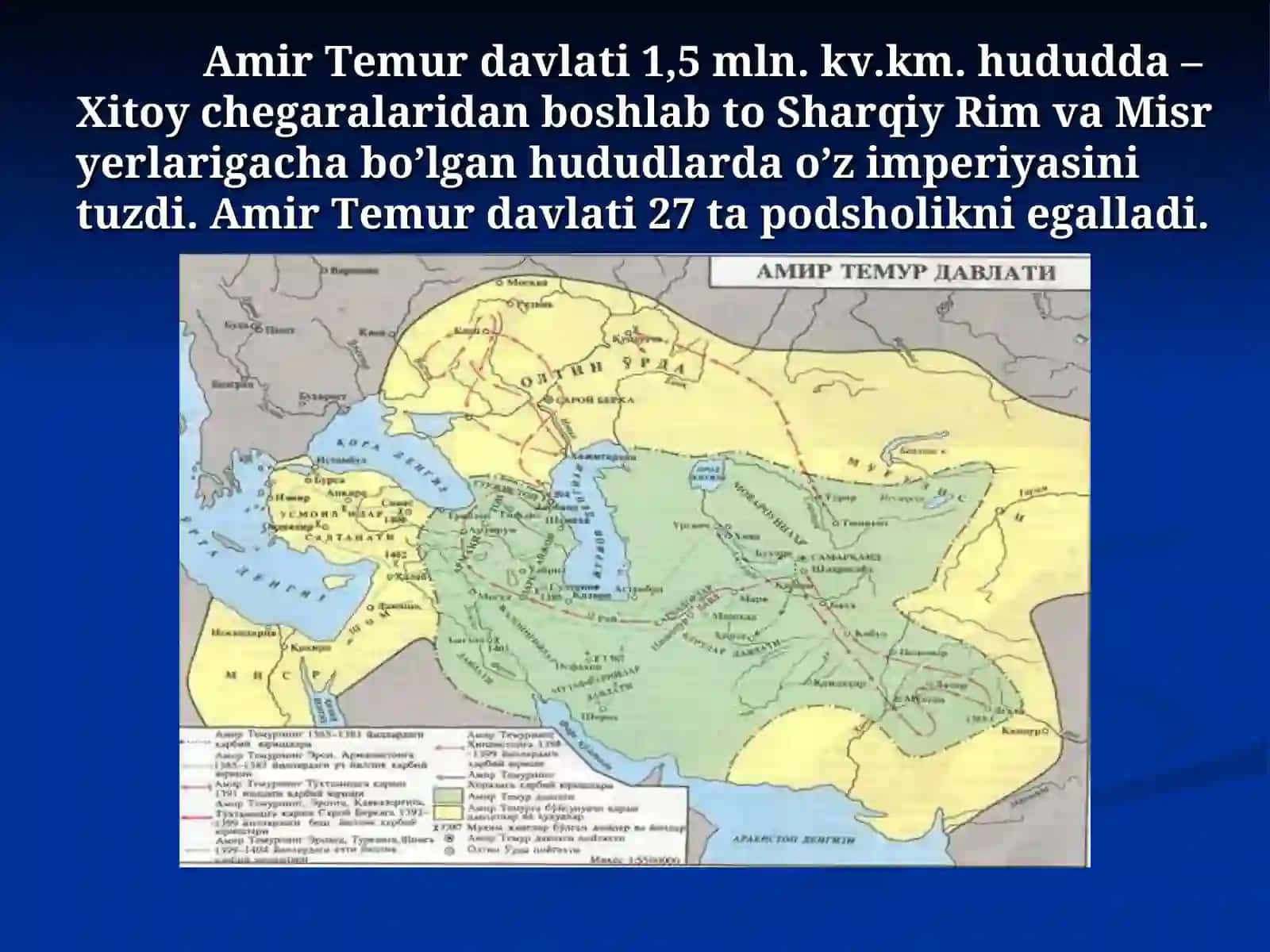 Amir Temurning shajarasi ajdodlari va avlodlari 4