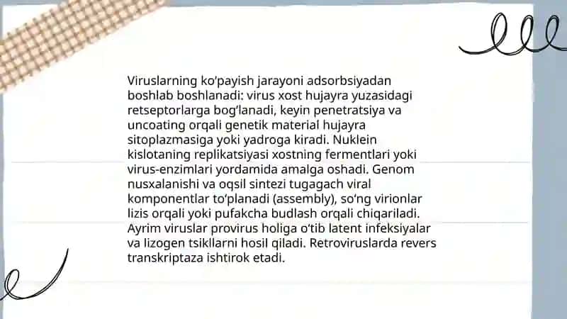 Viruslar. Bakteriyalar. Zamburugʻlar. Suvoʻtlari Rabbimqulova Sarvinoz 4