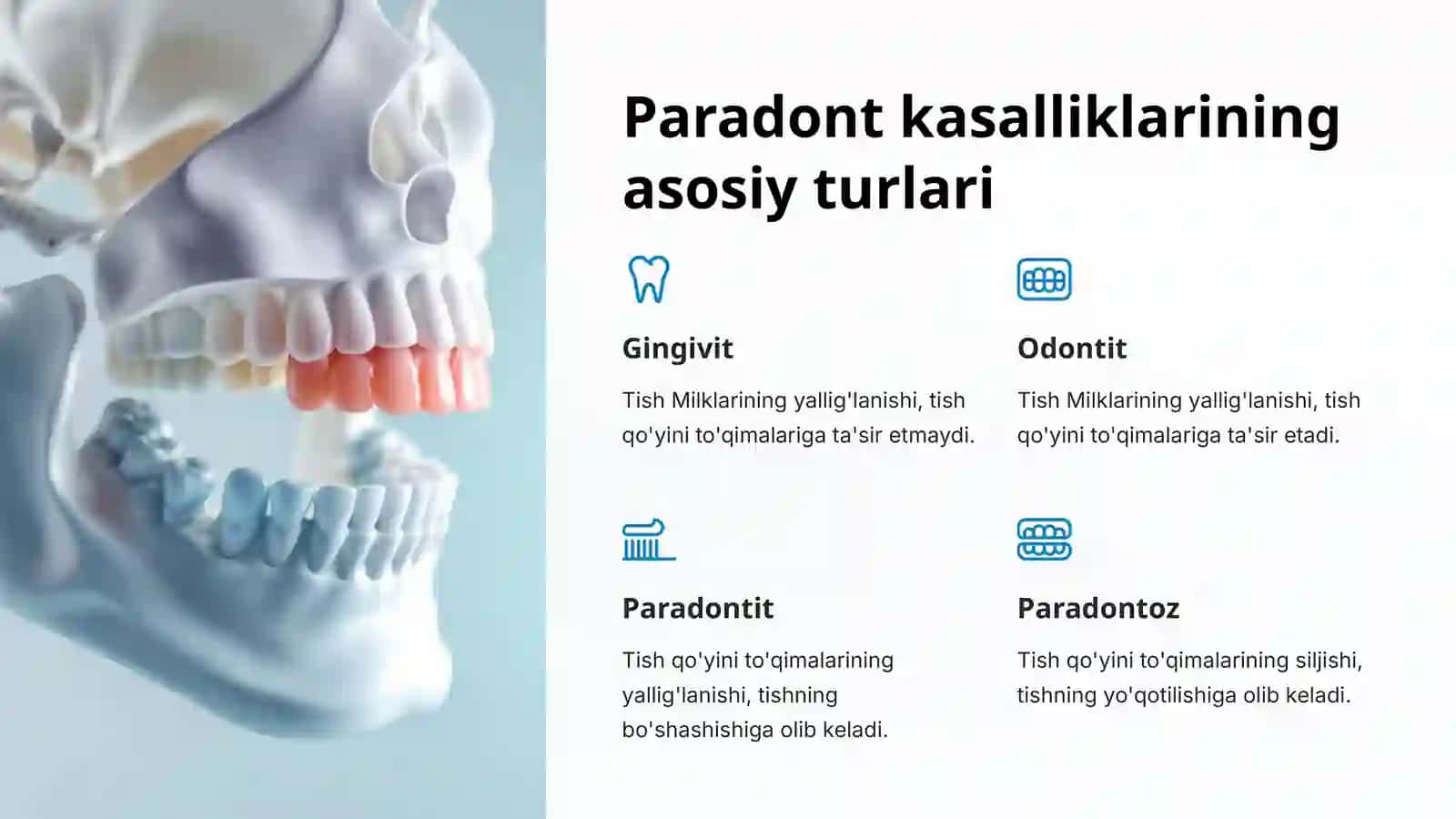 Paradont kasalliklari klassifikatsiyasi 4