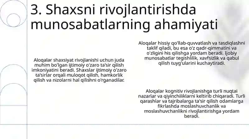 Shaxslararo Muammolarning Shaxs Taraqqiyotidagi O'Rni 4
