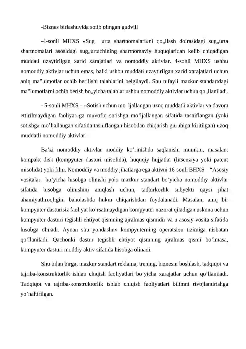 "Moliyaviy hisobning xalqaro standartlari" 4