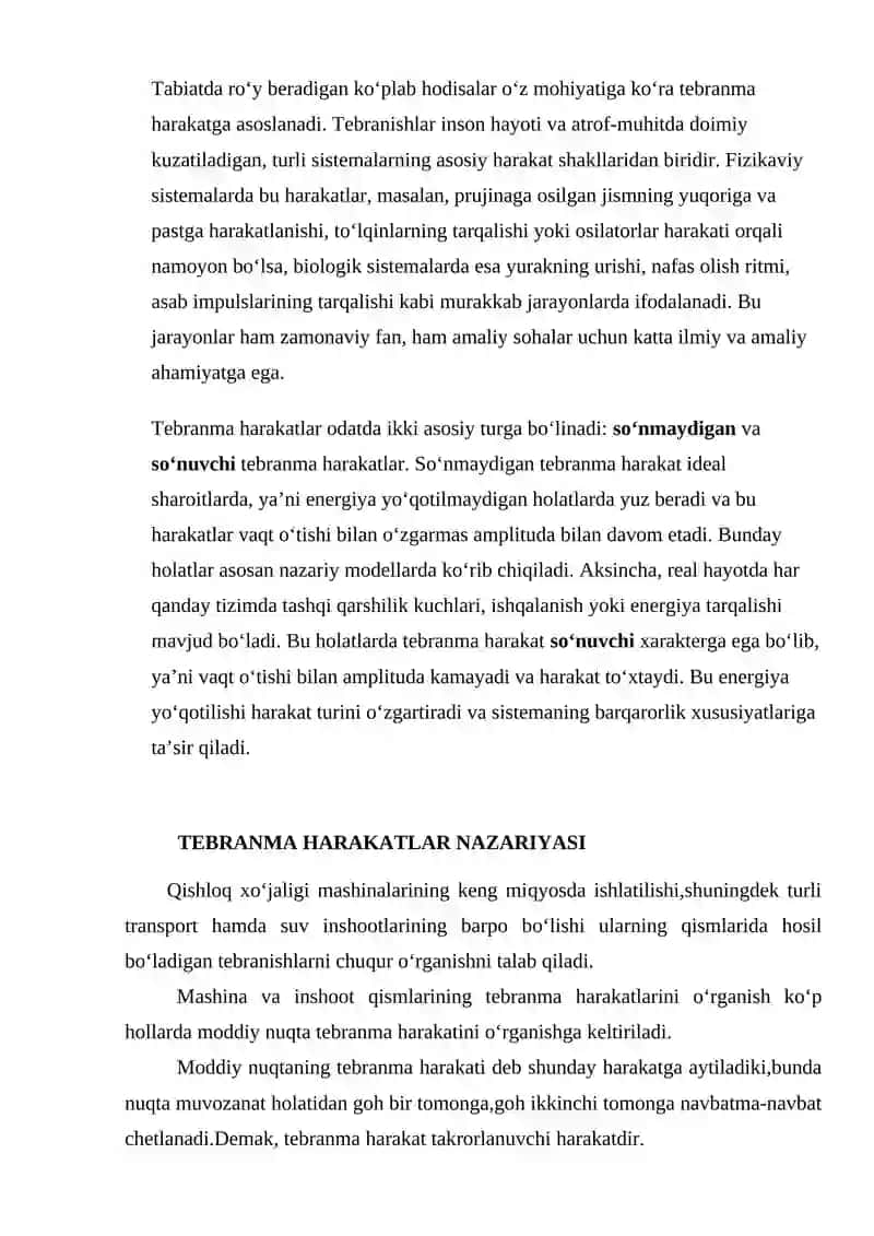 FIZIKAVIY SISTEMALARDA TEBRANMA HARAKATLAR 4