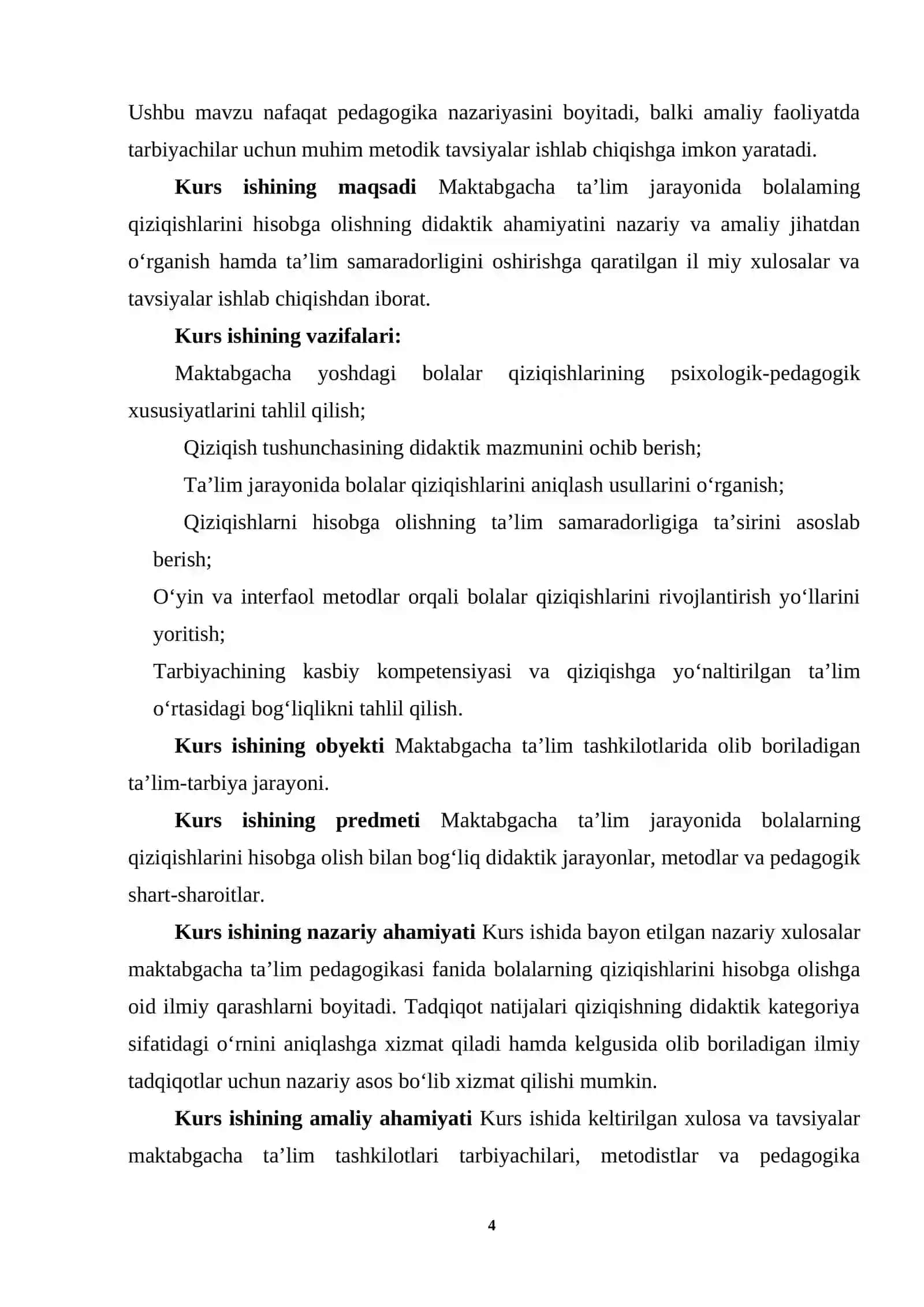 Maktabgacha ta’limda bolalarning qiziqishlarini hisobga olishning didaktik ahamiyati 4