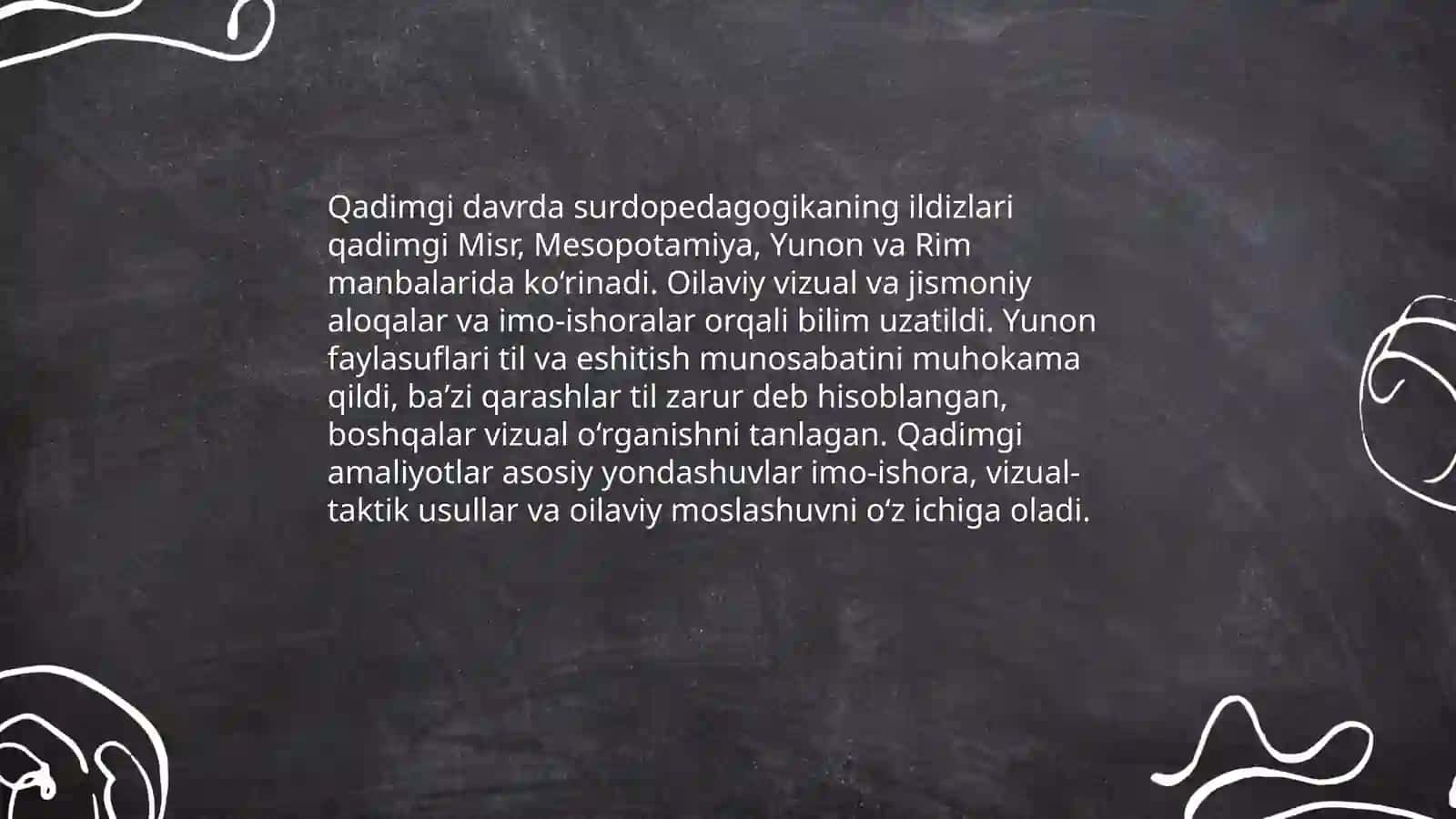 SURDOPEDAGOGIKA tarixi va umumiy maʼlumot 4