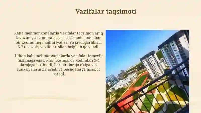 Mehnatni tashkil etish tizimi 4