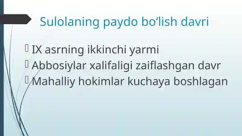 Safforiylarning kelib chiqishi 4