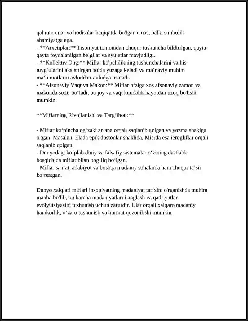 DUNYO XALQLARI MIFLARI XAQIDA FIKRINGIZ 4