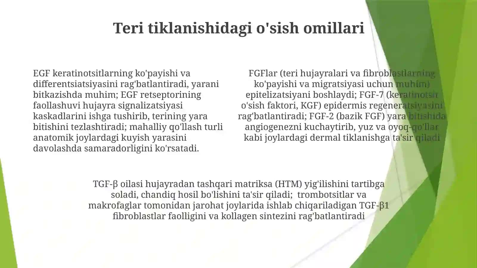 Qonhujayralarining fiziologik va reperativ regeneratsiyasi mexanizmlari 4