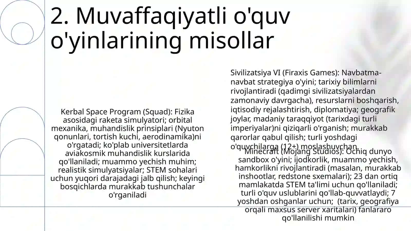 Pedagogik oʻyinlar va ularning turlari 4