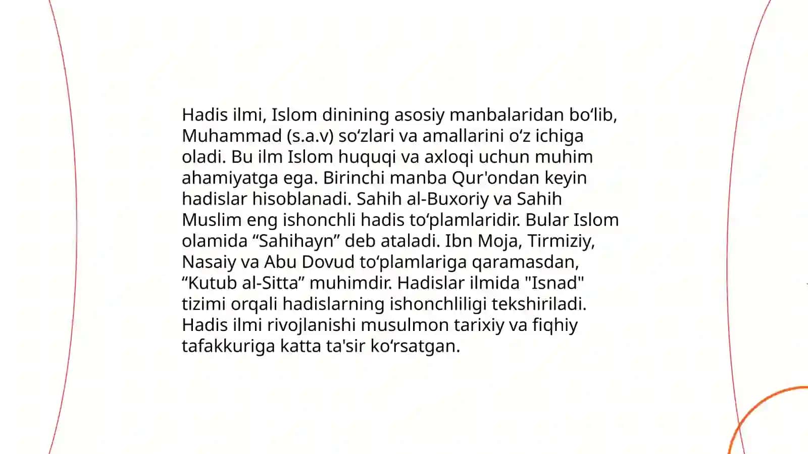 Islom dini manbalari aqidaviy maktablari va ularning hozirgi davrdagi ahamyati 4