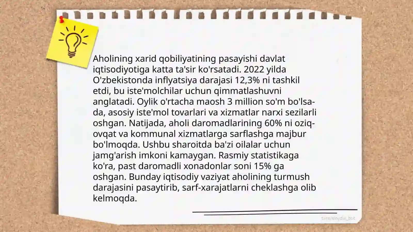 Inflyatsiyaning ijtimoiy oqtisodiy oqibatlari 4