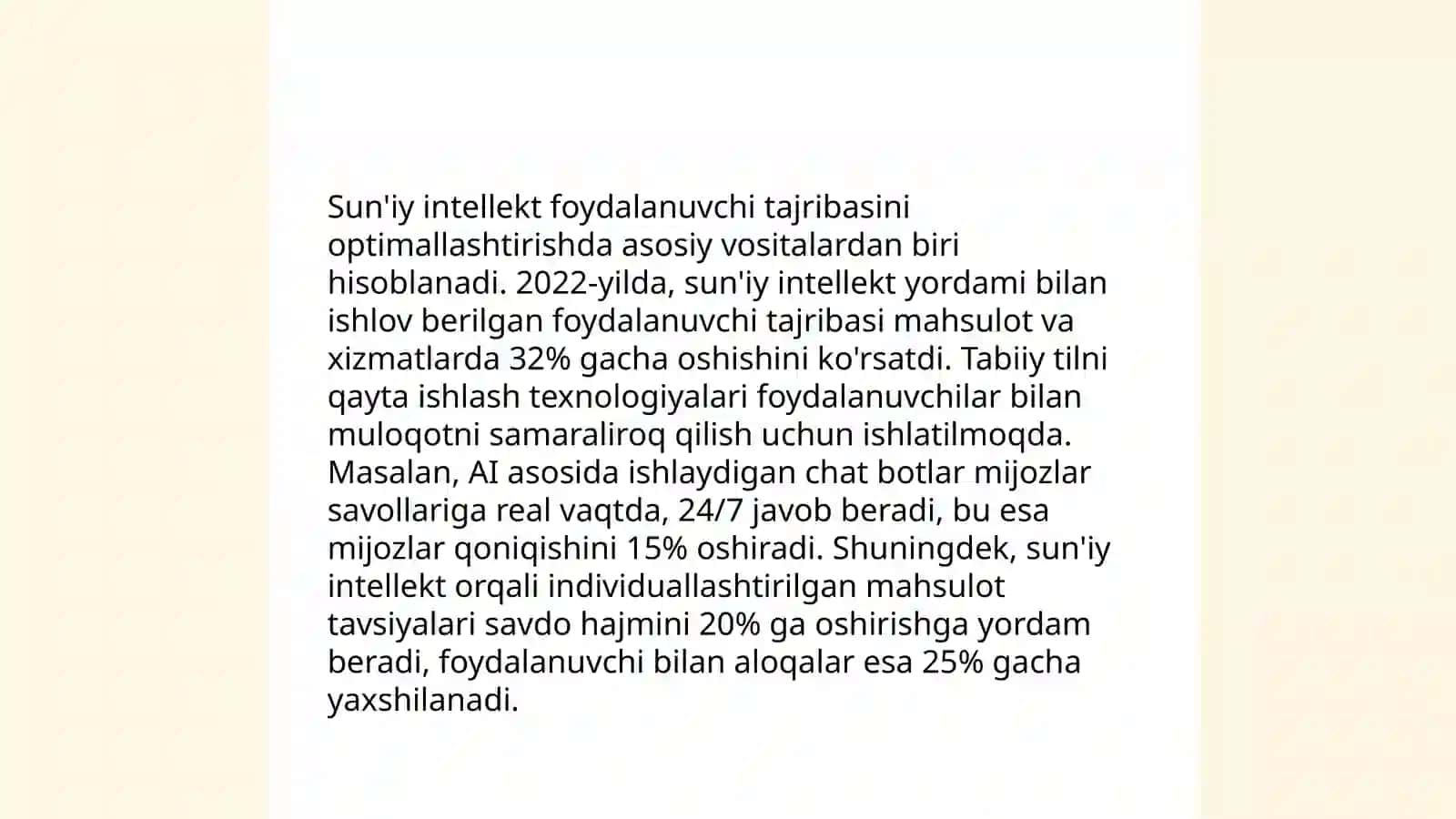 Sun'iy intelektdan foydalanib web saytlar yaratish 4