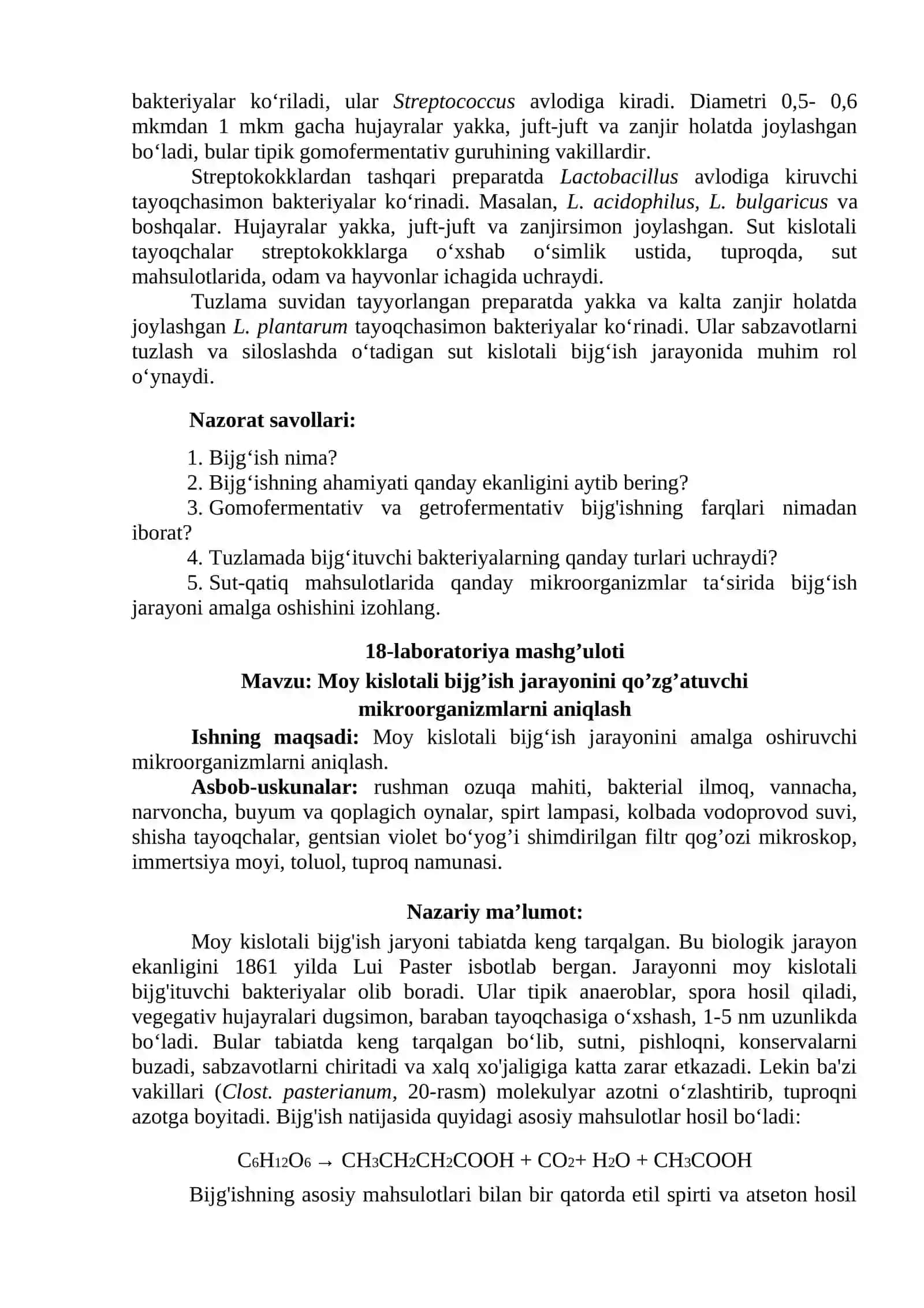 Mikroorganizmlarni o’rganish 4