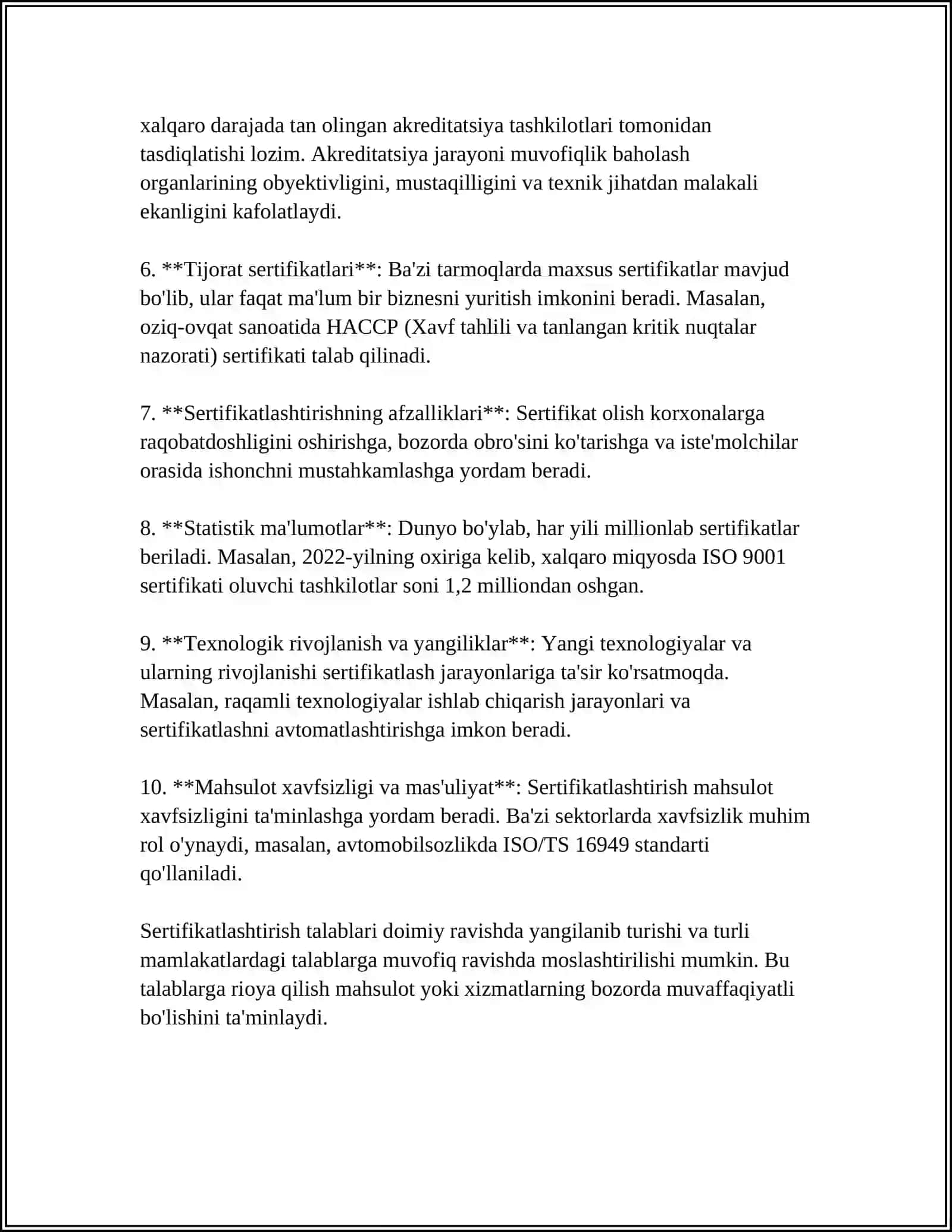 SERTIFIKATLASHTIRISH OMILLARI 4