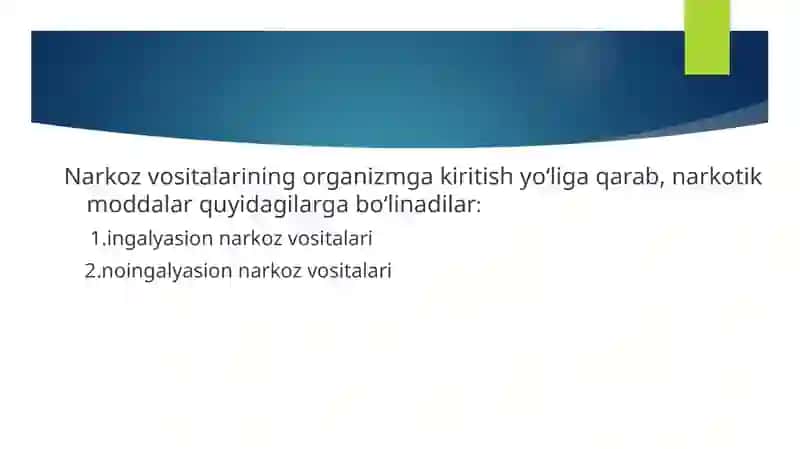 Narkozvositlari. Narkozning 4-bosqichi 4