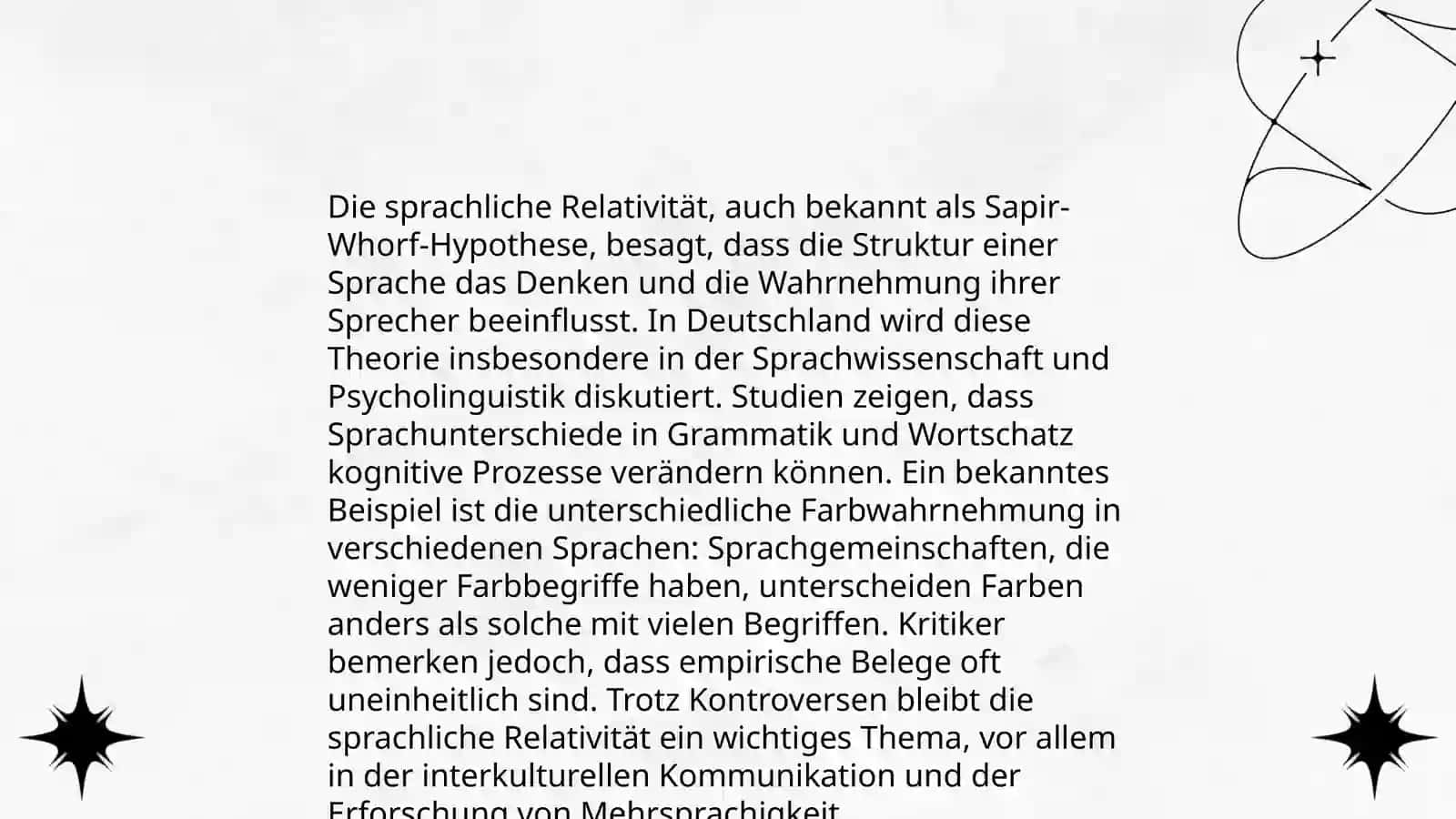 Äquivalenzbegriff. Das Problem der Übersetzbarkeit 4