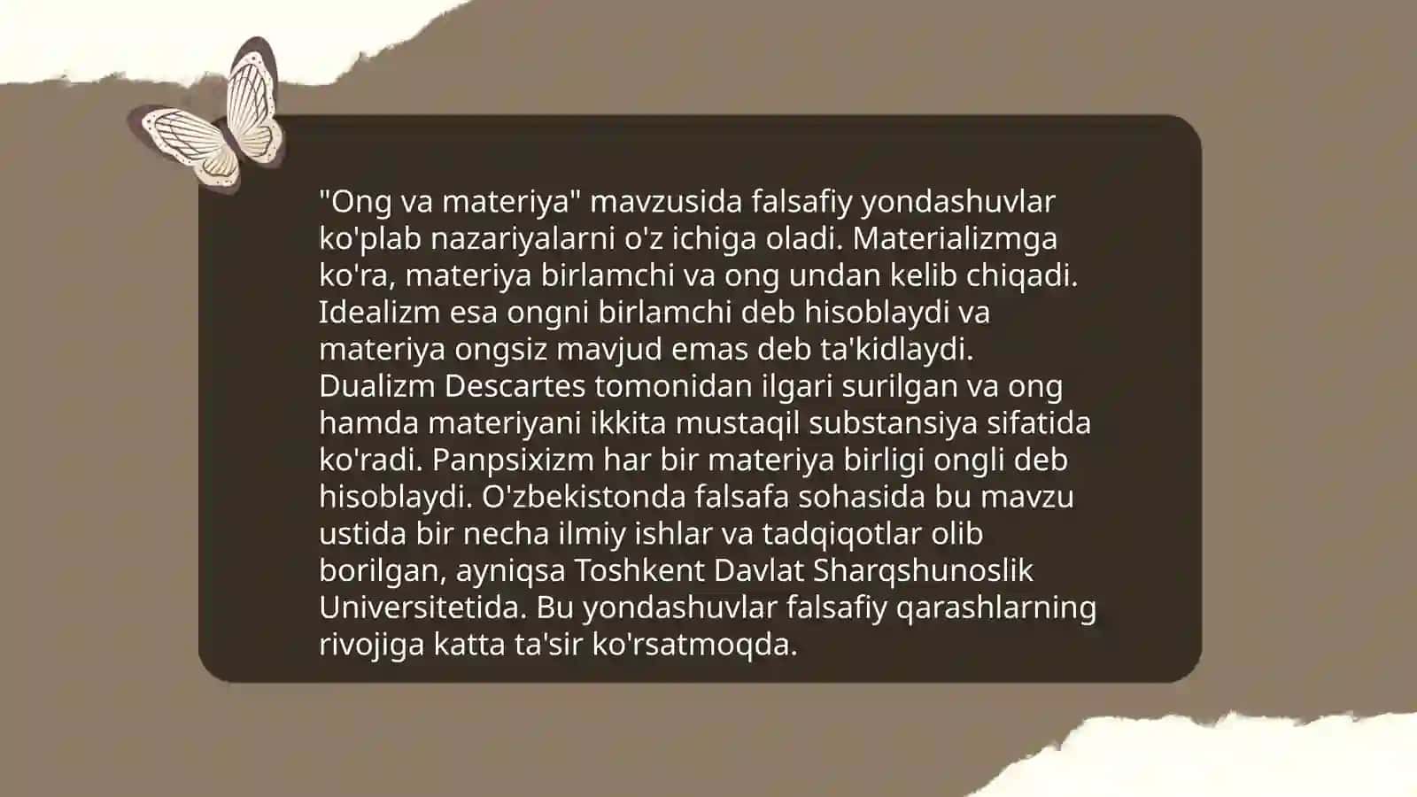 Ongning paydo boʻlishi va uning taraqqiyoti 4