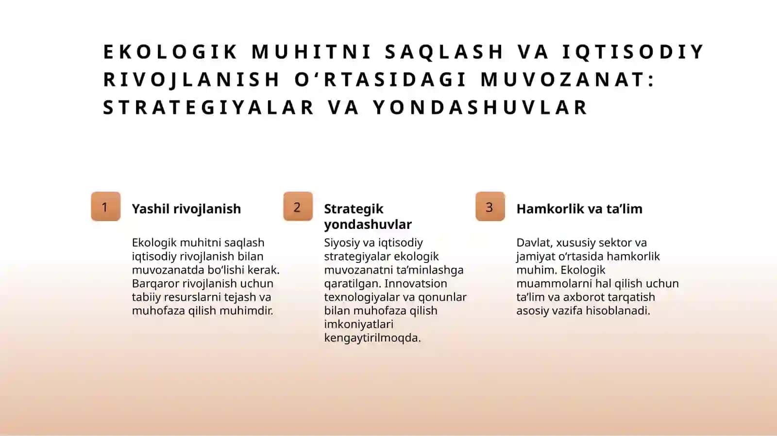 Ekologik va texnologik omillarning tadbirkorlik faoliyatiga ta'siri 4