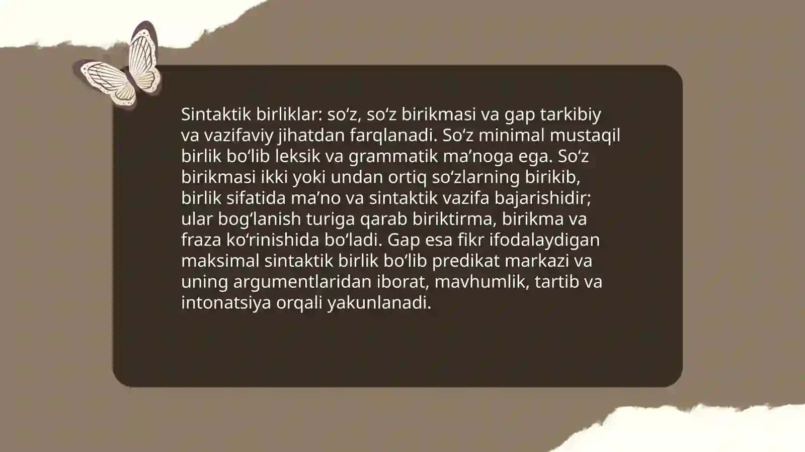 Sintaksis va uning predmetlari 4