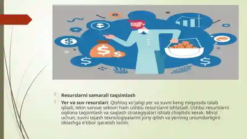 Milliy iqtisodiyotning muvozanatli va mutanosibli rivojlanishi 4