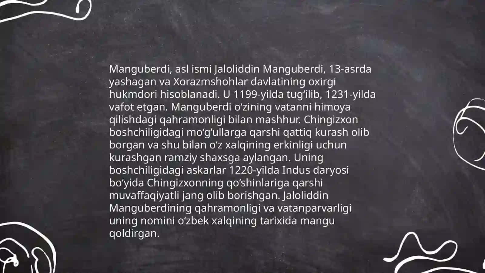 Jaloliddin Manguberdi vatan himoyachisi 4