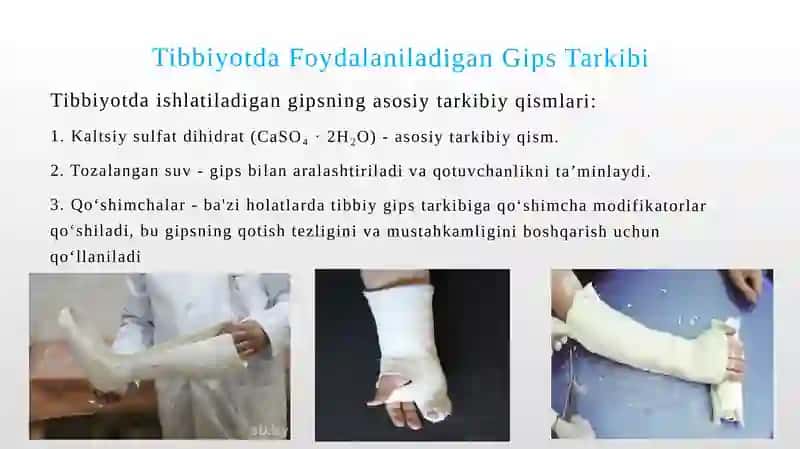 Gips tayyorlash 4