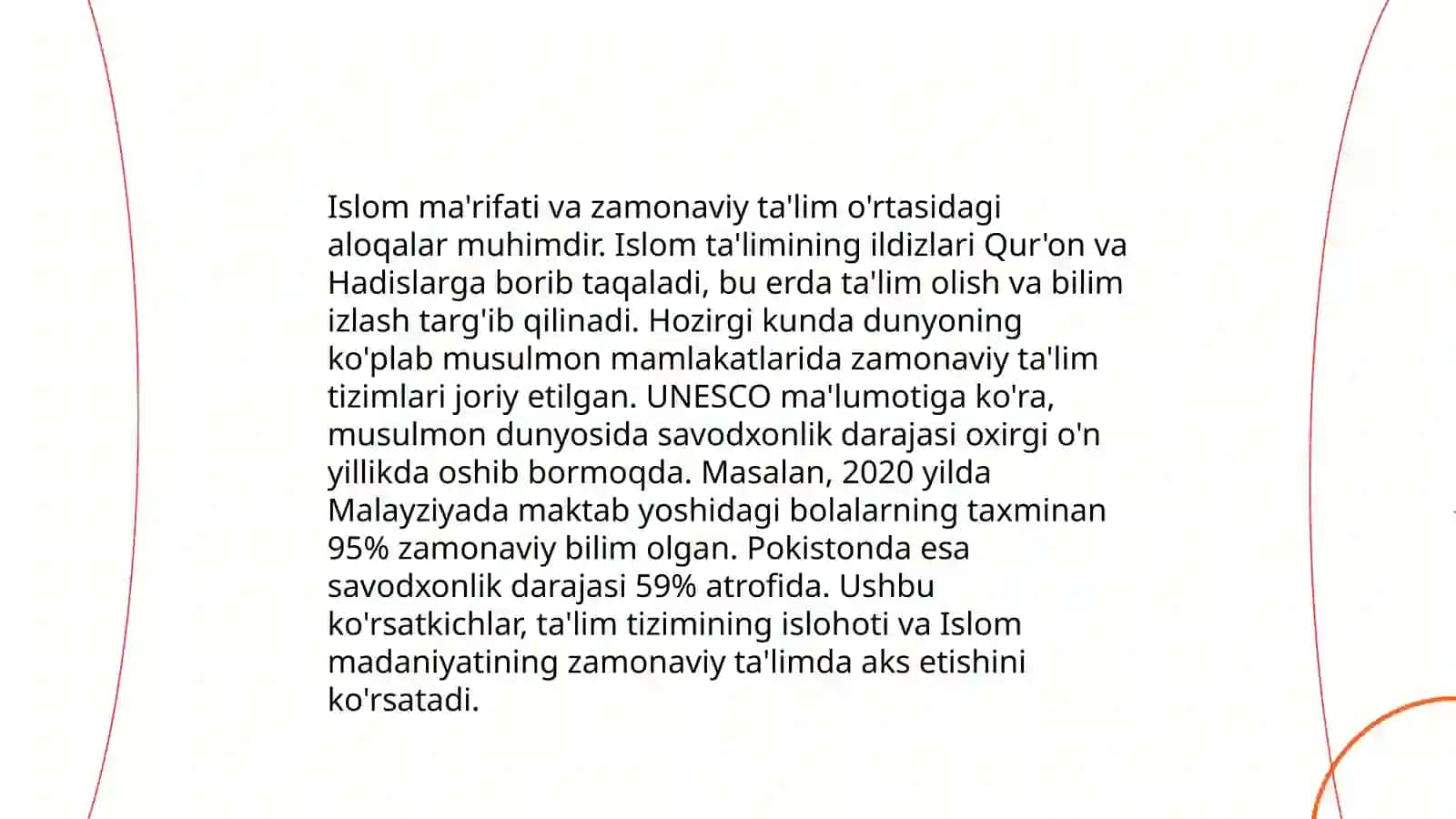 Islom qadriyatlari va maʼrifatning hozirgi davrdagi ahamyati 4
