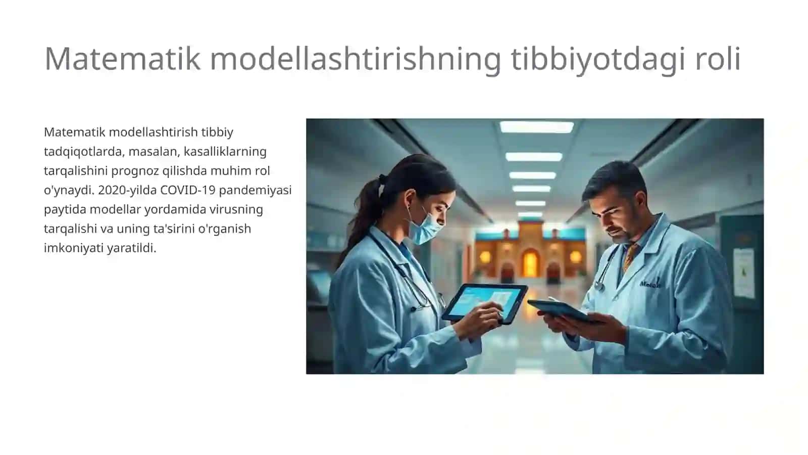 Matematik modellashtirish tushunchasi va ahamiyati 4