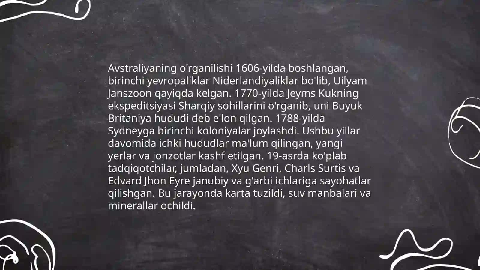 Avstraliya materigini geografik o'rni,o'rganilishi,geologik tuzilishi,foydali qazilmalari va relyefi 4