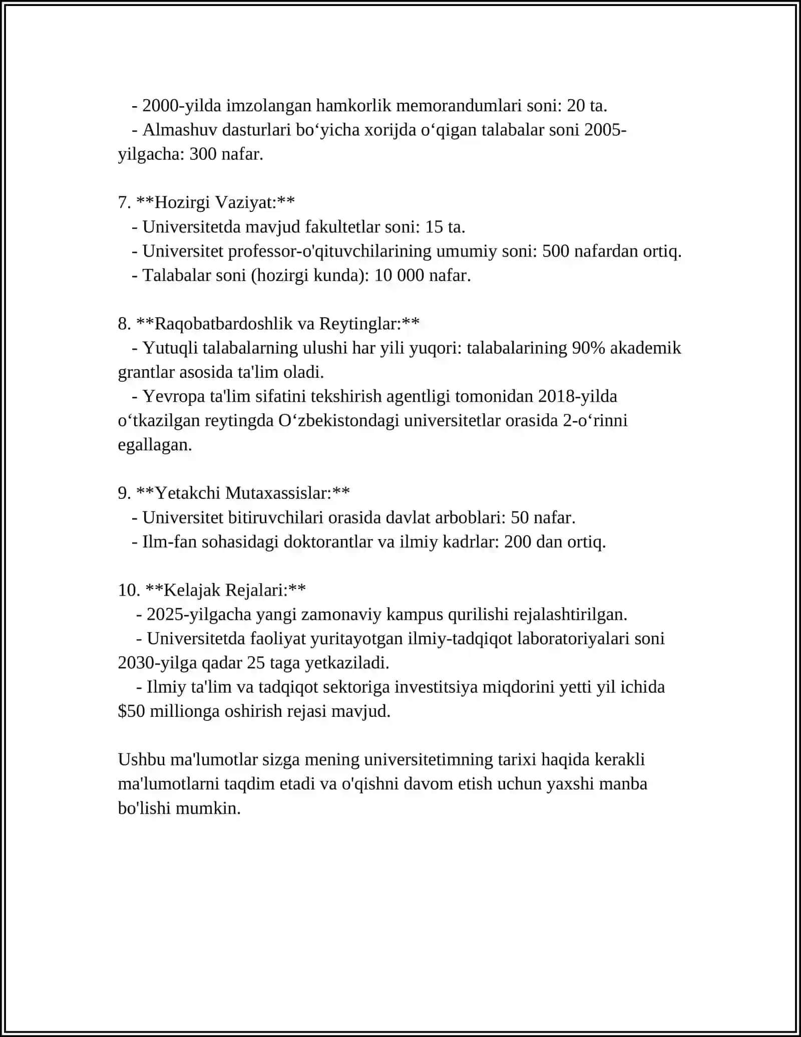 MENING UNVERSETIM 4