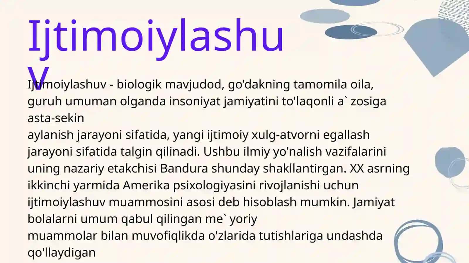 O'smirlik davri psixalogiyasida ijtimoiy intellekt muammosi 4