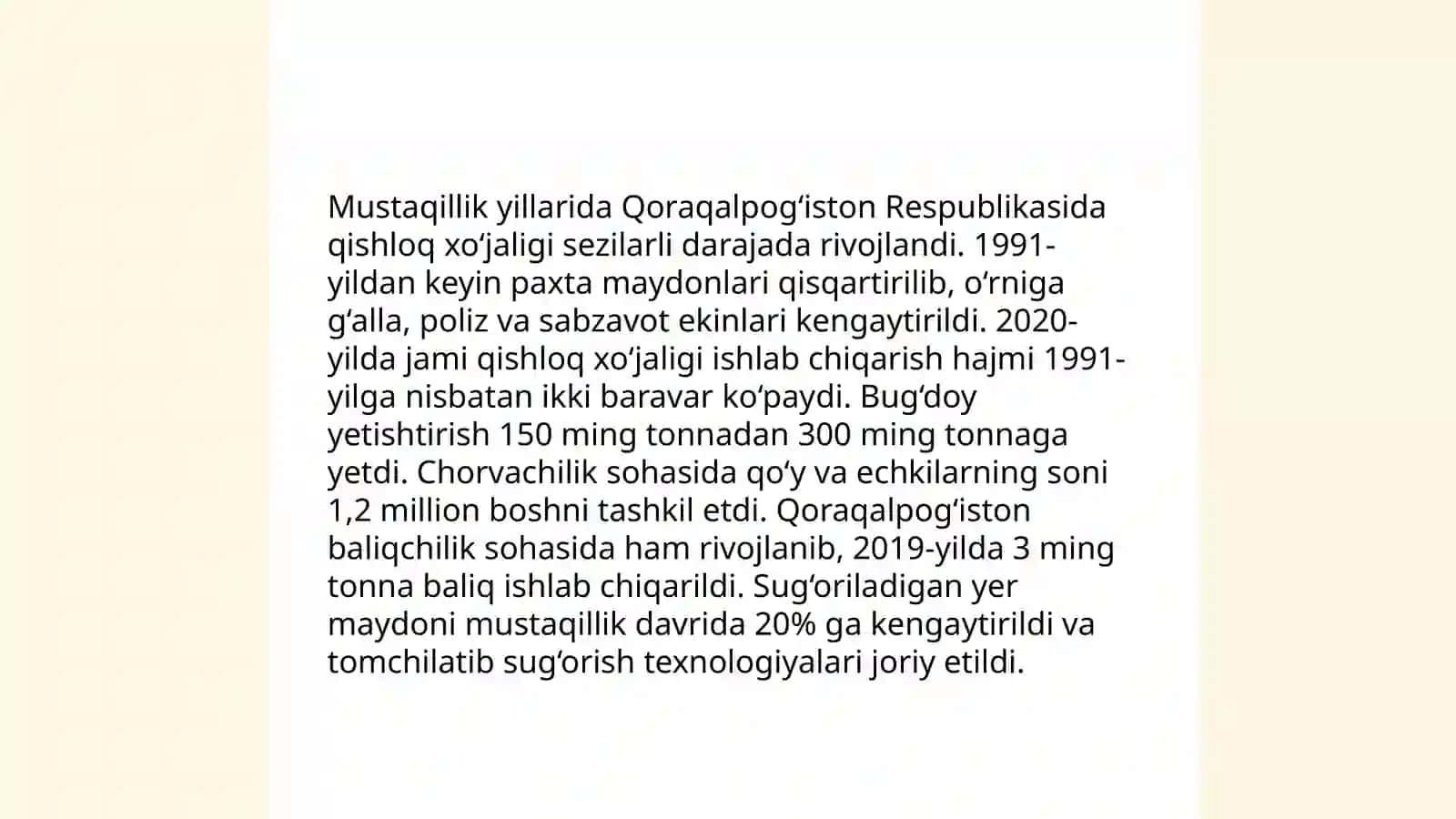 Mustaqillik davrida Qoraqolpoģiston Respublikasi 4
