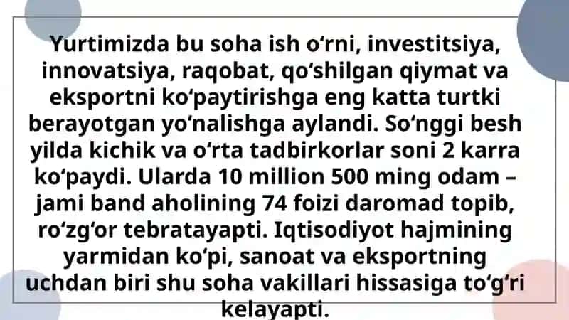 2017-2025-yillarda O’zbekistonda tadbirkorlikni qo'llab-quvvatlash 4