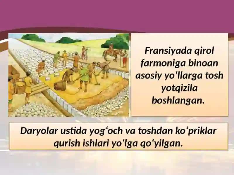 O‘rtaasrlar dastovarishlabchi qarishning yuksalishi 4